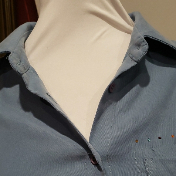 Lauren MoshI Samara Button Up SZ S NWOT - Picture 7 of 13